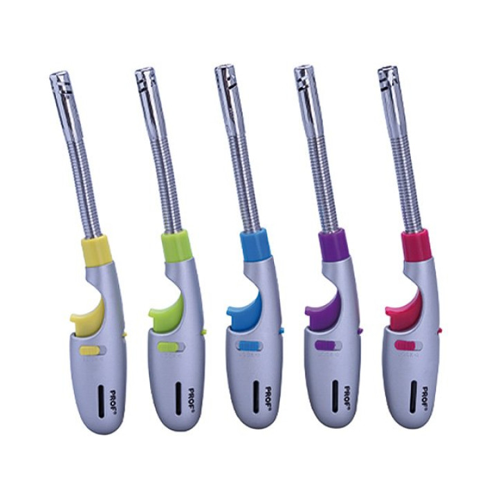 Prof Stab Feuerzeug "Flex Silver Color"
