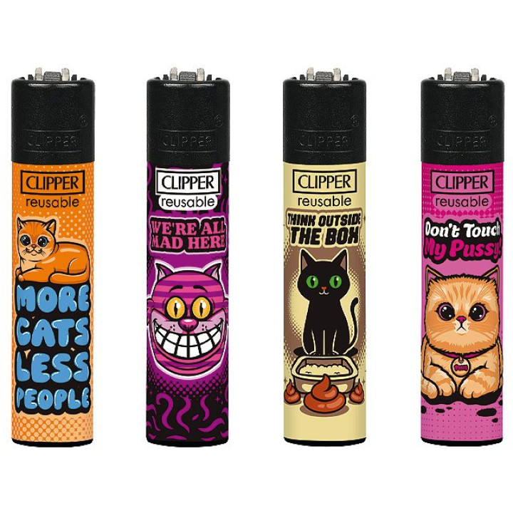 Clipper Feuerzeug "Catz 4"