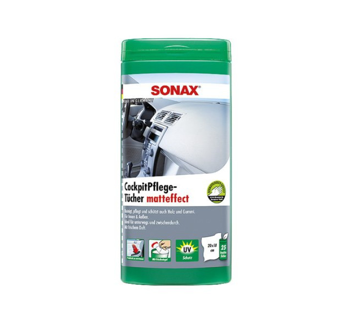 Sonax® "CockpitPflege-Tücher - matteffect"