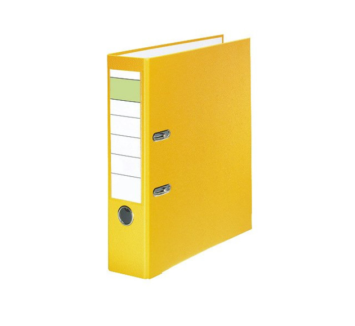 Ordner Pappe A4  BREIT  "80 mm" Gelb