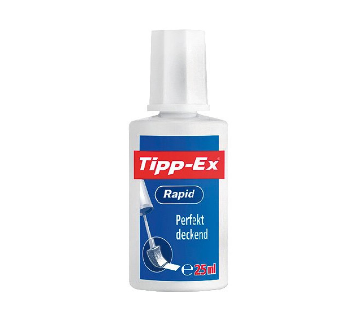 Tipp-Ex Korrekturfluid Rapid 25ml SB-Karte