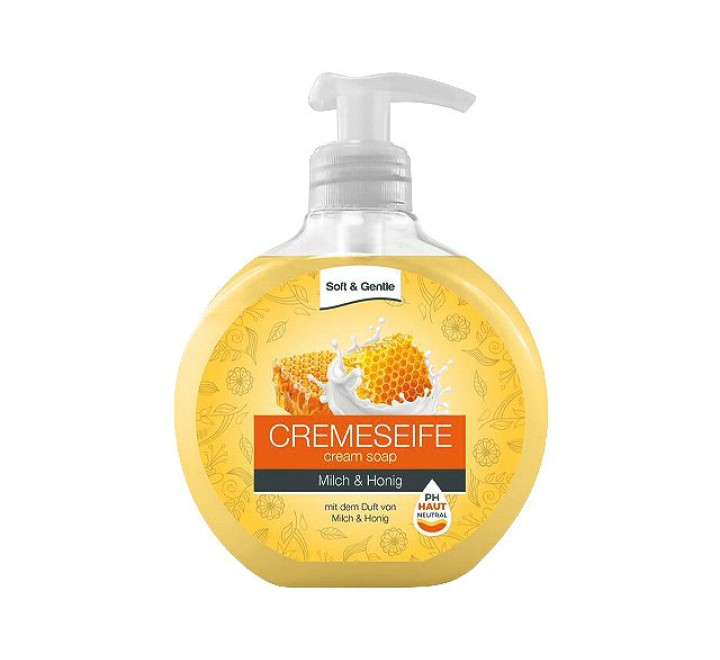 Soft & Gentle  Handseife Milch & Honig 500ml