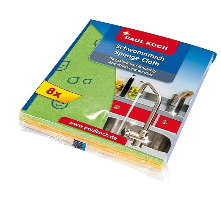 Schwammtuch 8er mit Motiv saugstark