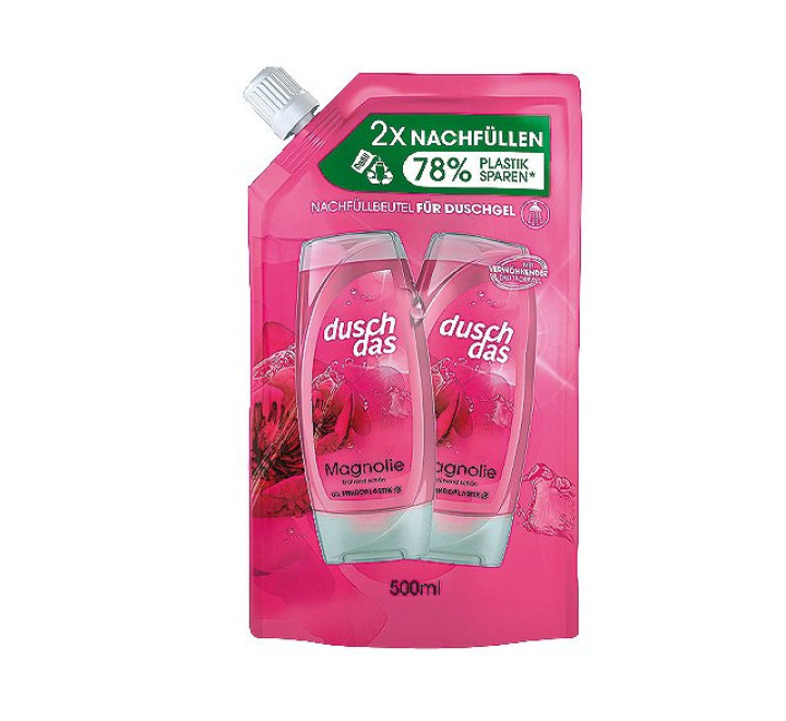 Duschdas Duschgel Magnolie Nachfüllbeutel 500ml