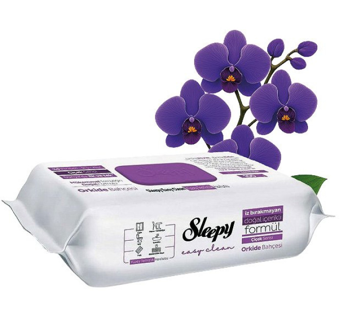 Sleepy Reinigungstuch Orchideen 100er