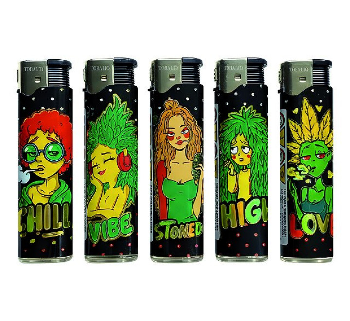 TobaliQ 3D Metallic JET "Green Queen"