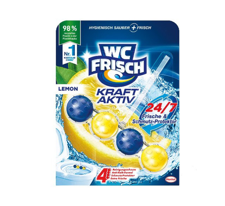 WC-Fr.Kraft-Aktiv Duftspüler Lemon 50g