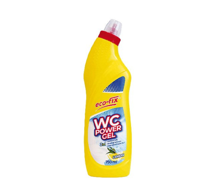 WC Power Gel Lemon 750 ml eco-fix