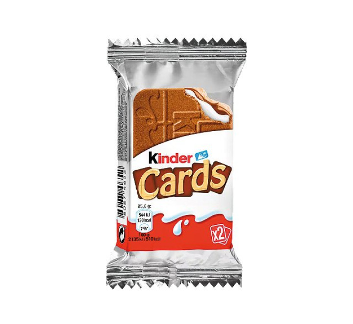 Ferrero Kinder Cards 2er 25,6g