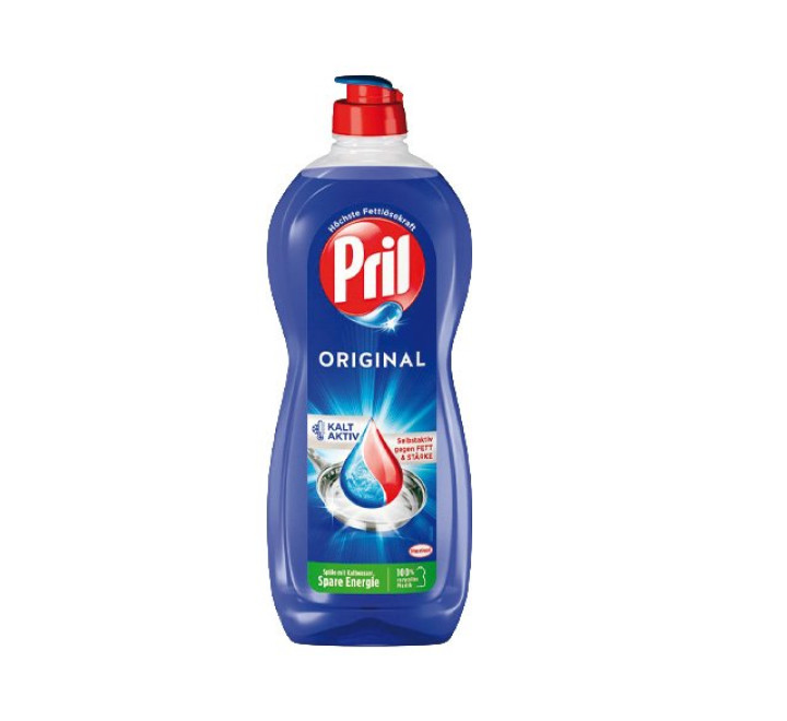 Pril Original, hohe Fettlösekraft, blau, Flasche mit 675 ml