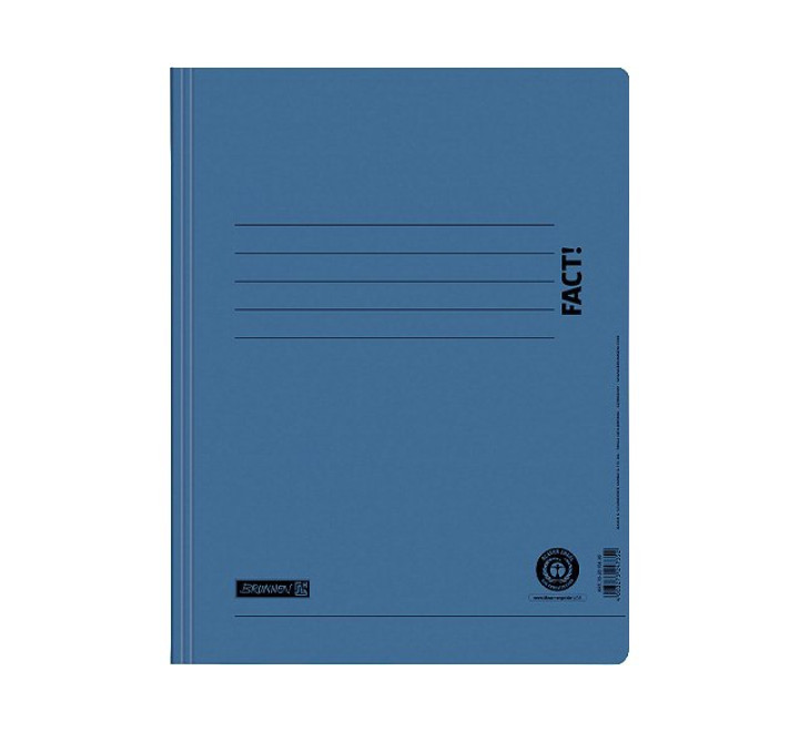 Schnellhefter FACT! Pappe blau 250g