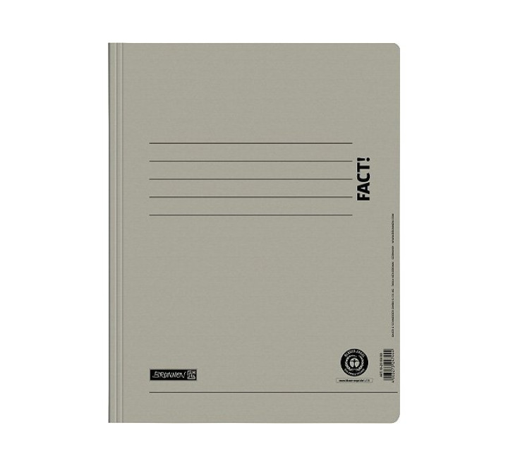 Schnellhefter FACT! Pappe grau 250g