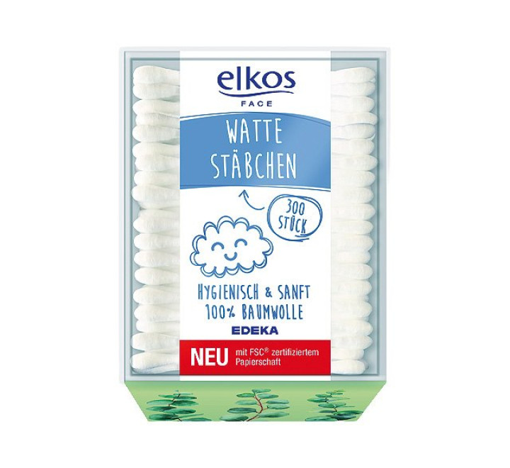 Elkos Wattestäbchen 300er