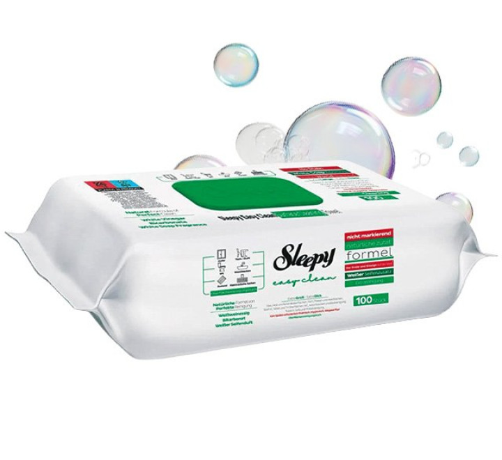 Sleepy Reinigungstuch Weißer Seifenduft 100er