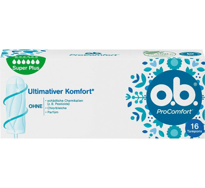 O.B. Tampon "Super Plus" - 16er