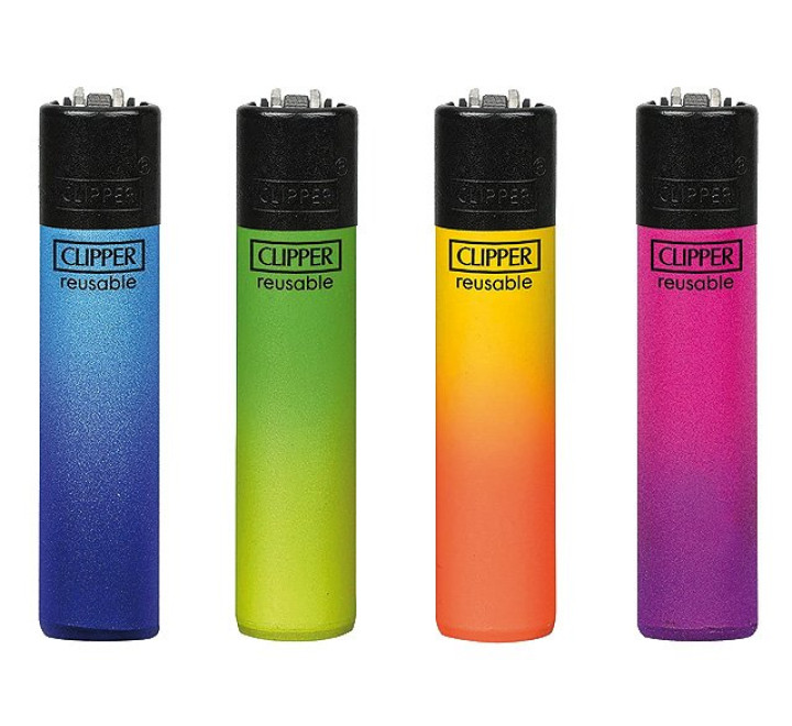 Clipper Feuerzeug "Micro Metallic Gradient"