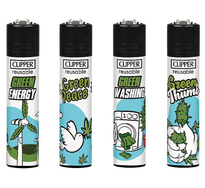 Clipper Feuerzeug "Green"