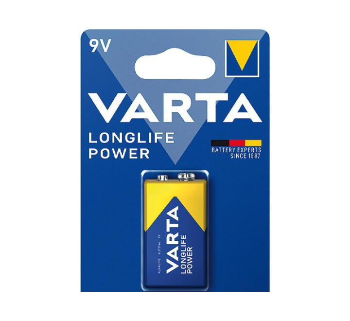 Varta Long Life Power (Blau), Block 9V- 4922 , 1er Blister