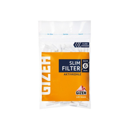 Gizeh Slim Filter Aktivkohle