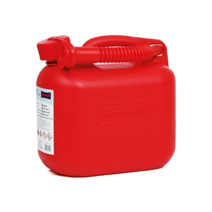 Kraftstoff-Kanister "hünersdorff" 5L, rot