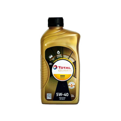 Motoren Öl "TOTAL QUARTZ 9000, 5 W-40" 1L