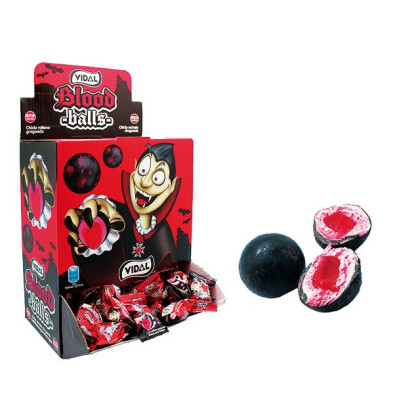 Vidal Blood-Balls - BLUT Kaugummikugeln 4g  - 13423