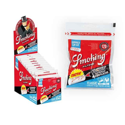 Smoking Filters Slim Size 120  (10 Beutel)
