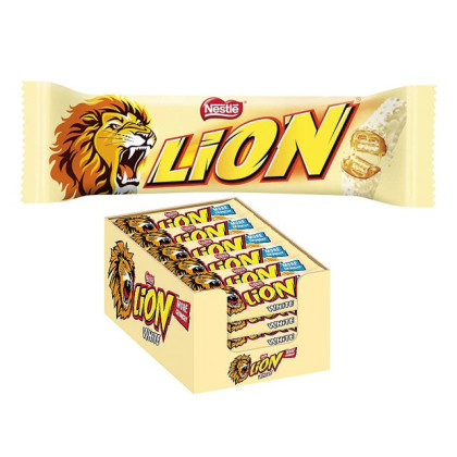 Schoko-Riegel "Lion White", 42g