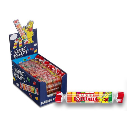 Haribo Roulette Fruchtgummi Rolle 25g