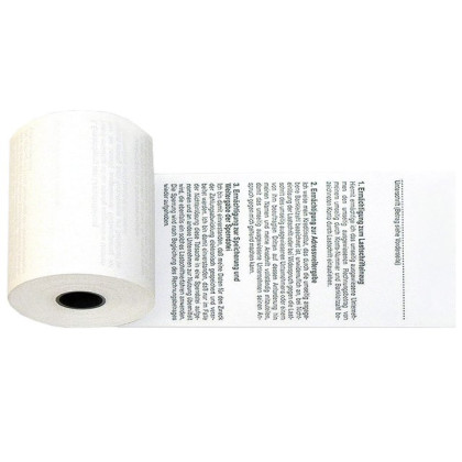 Druckerrolle Thermopapier 57mmx18m - Kern 12,30mm