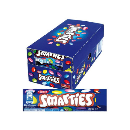 Smarties EinzelRolle 38g - 24 Stk.