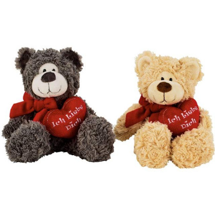 Plüsch-Bär "Bernie" mit Herz - 20cm - 2208