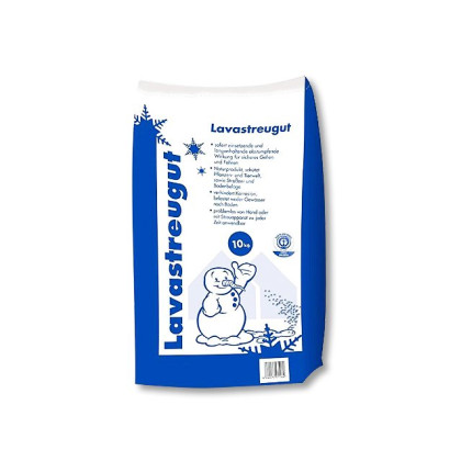 Lavastreugut - Winterstreu-Split (ohne Salz) - 10 Kg