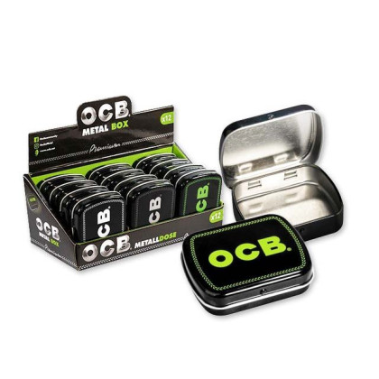 OCB Metalldose - farblich sortiert - 6 cm