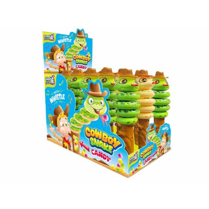 Cowboy Snake - Schlangenspielzeug mit Bonbons - 5 g