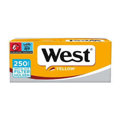 West Special Size Hülsen Yellow 250er