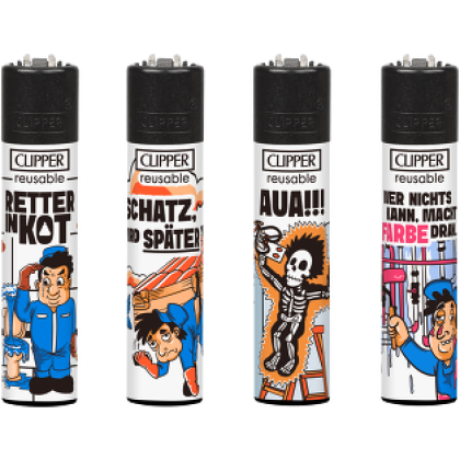 Clipper Feuerzeug "Handwerker 3"