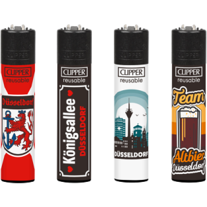 Clipper Feuerzeug "Düsseldorf"