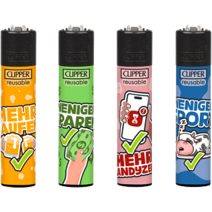 Clipper Feuerzeug "New Year New Fail"