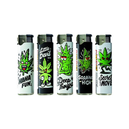 TobaliQ 3D Metallic JET "Weed Face"
