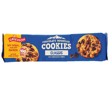 Griesson Chocolate Mountain Cookies Classic 150g