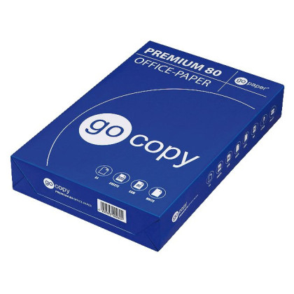 GO COPY Premium Kopierpapier/Multif. A4 500 Bl. 80g weiss