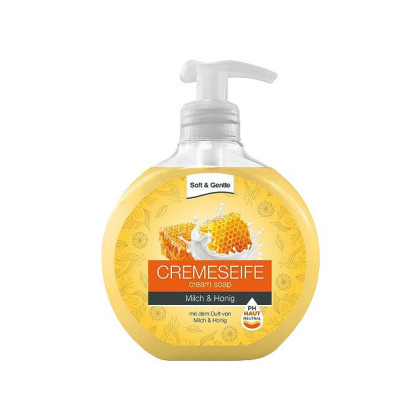 Soft & Gentle  Handseife Milch & Honig 500ml