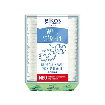 Elkos Wattestäbchen 300er