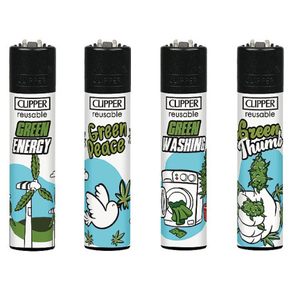 Clipper Feuerzeug "Green"