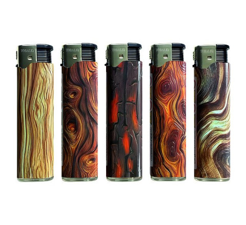 TobaliQ 3D Metallic JET "Tree Skin"