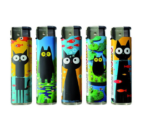 TobaliQ 3D Metallic JET "Fish Cat"