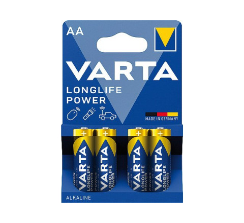 Varta Long Life Power (Blau), Mignon AA 4906, 4er Blister