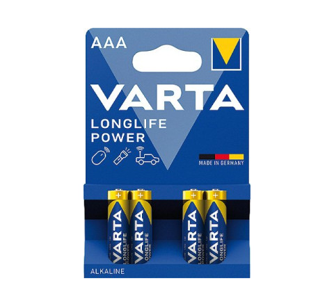 Varta Long Life Power (Blau), Micro AAA 4903, 4er Blister